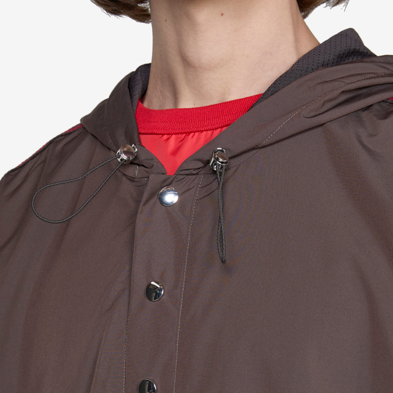 Wales Bonner x Nylon Anorak Night Brown Jackets