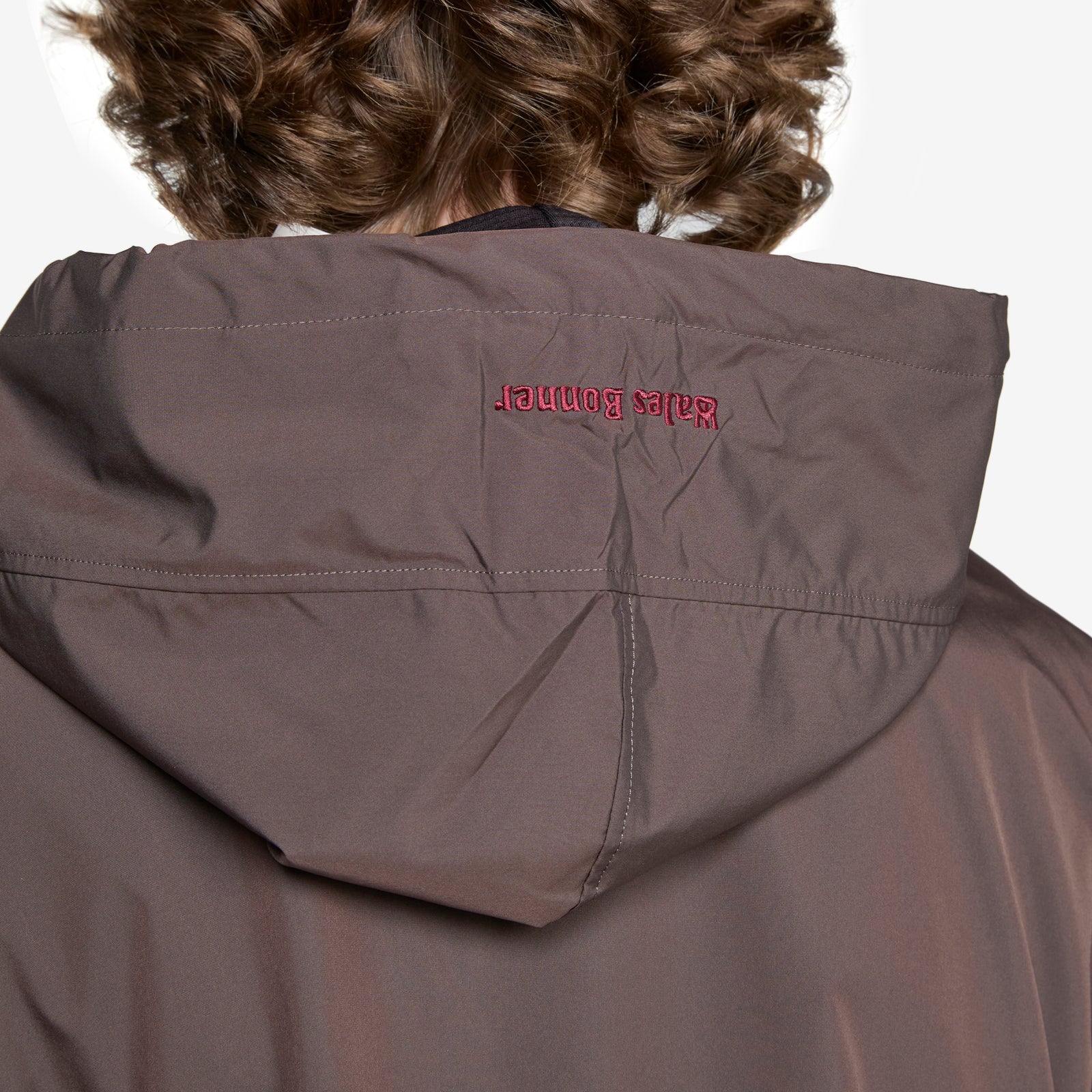 Wales Bonner x Nylon Anorak Night Brown – Above The Clouds