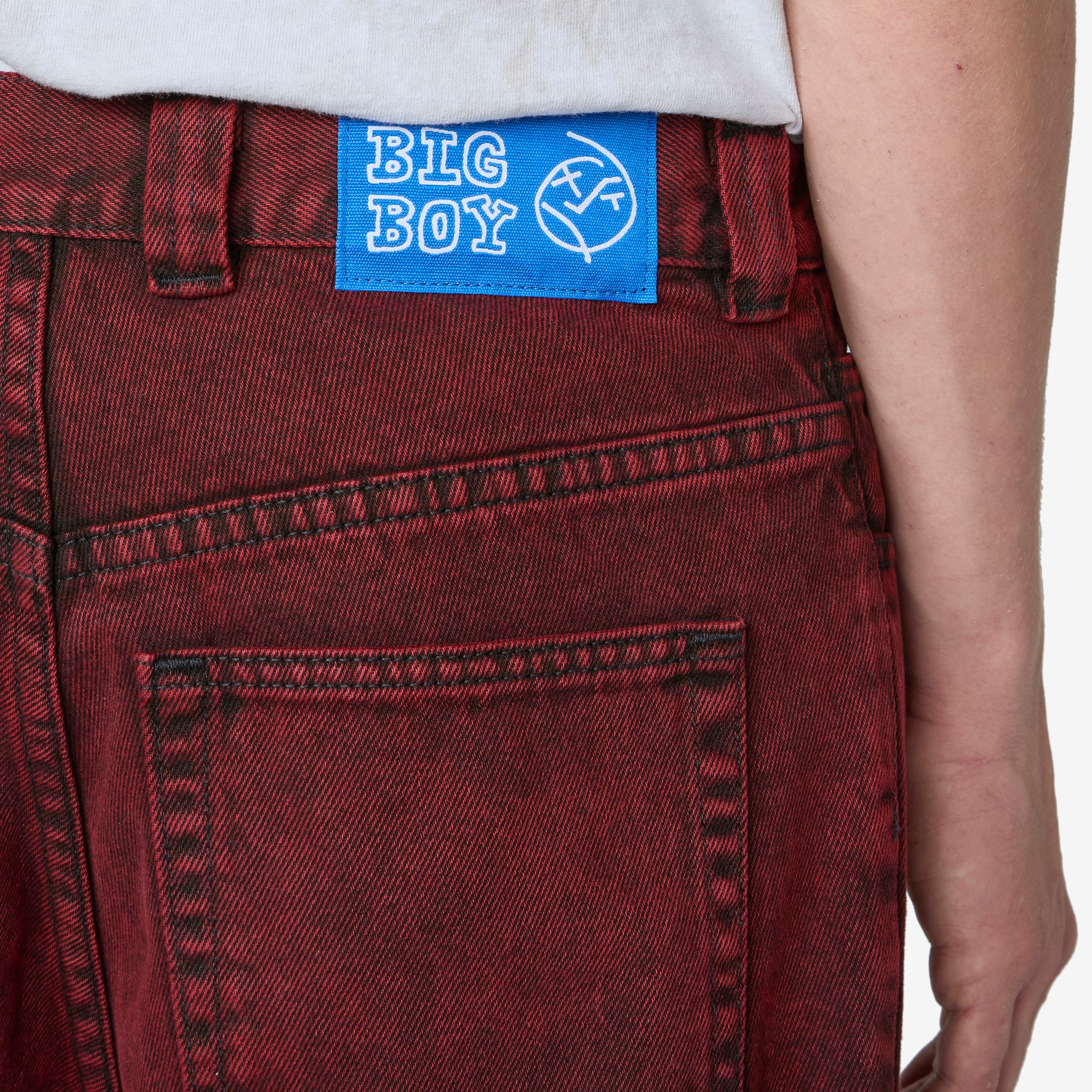 Big Boy Pants Red | Black – Above The Clouds