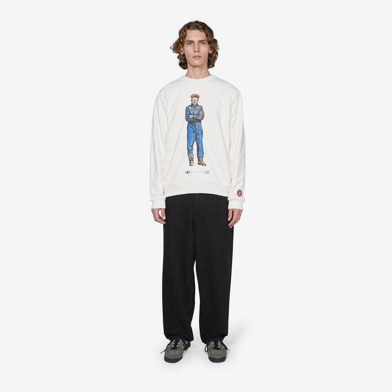 C.P. Company x SPZL Sweatshirt Chalk White Jumpers