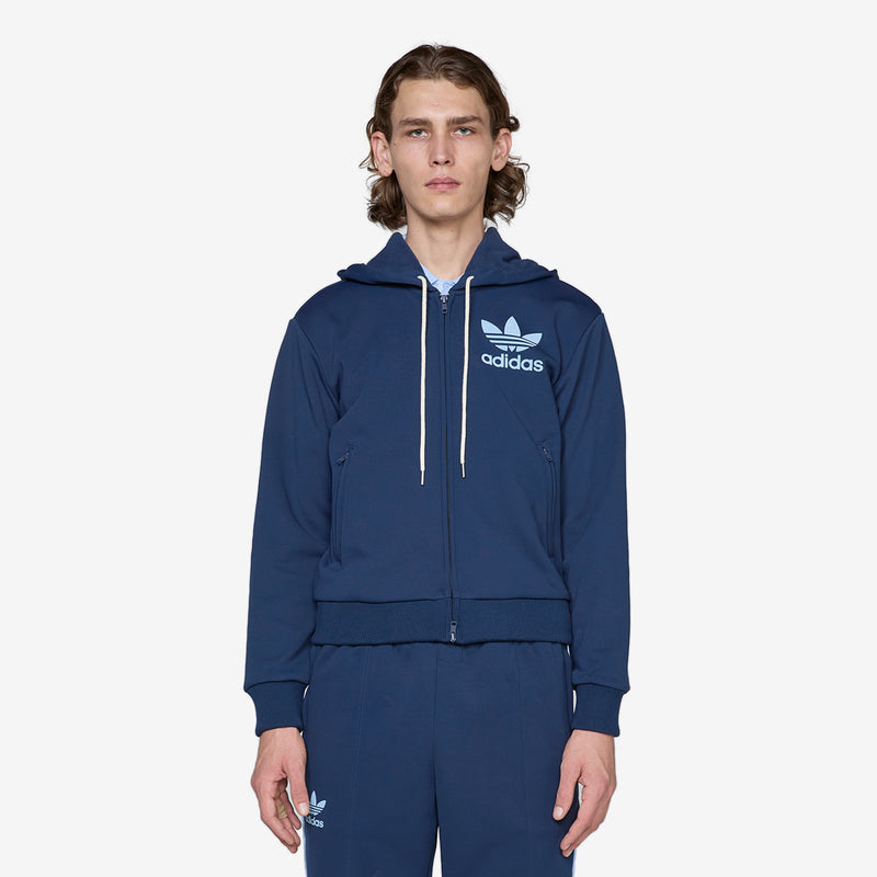 Wales Bonner x Track Hoodie Collegiate Navy Jumpers