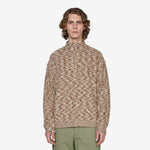 Kline Wool Half Zip Khaki