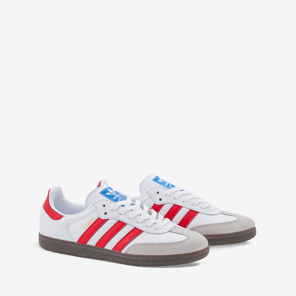 Samba OG Cloud White | Better Scarlet | Supplier Colour