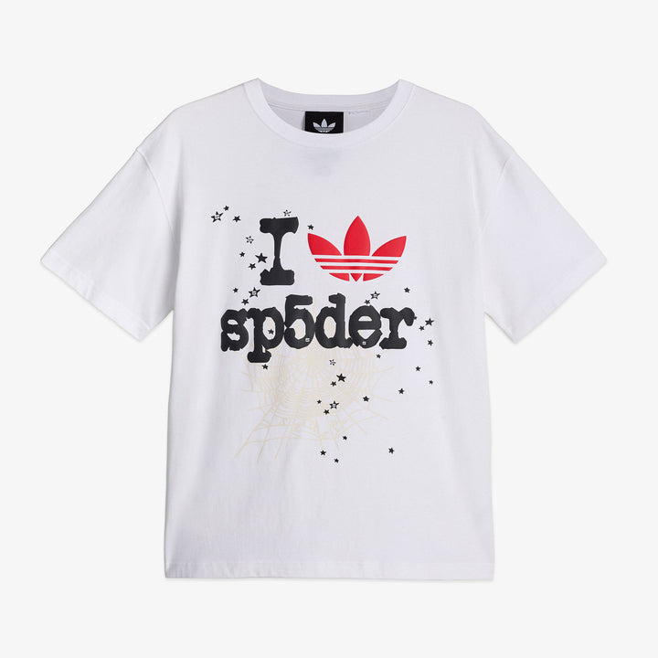 SP5DER x T-Shirt White Front