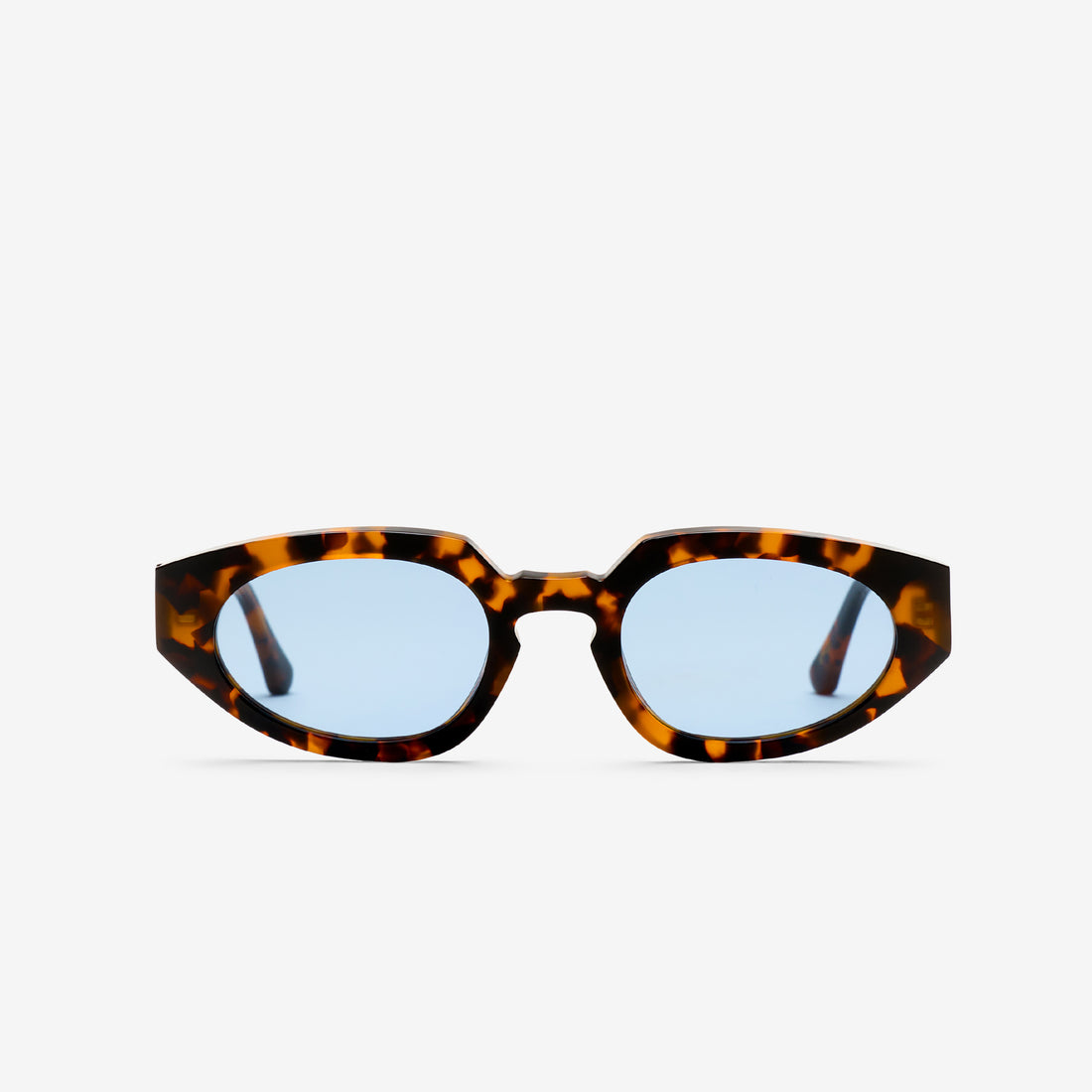 Akira Havana | Blue Solid Lens Eyewear