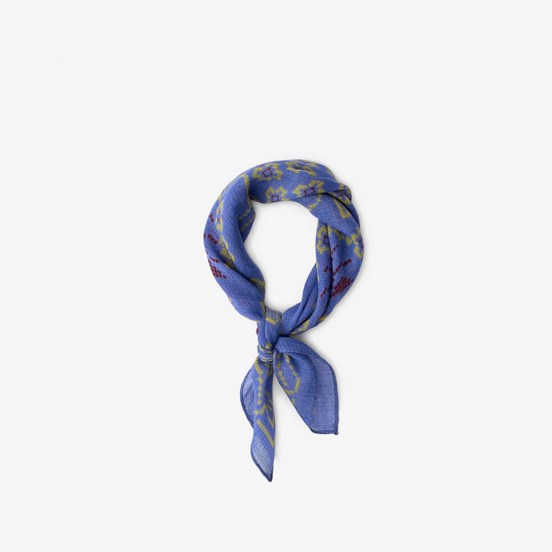 Luz Wool Bandana Dove Foliage Accessories