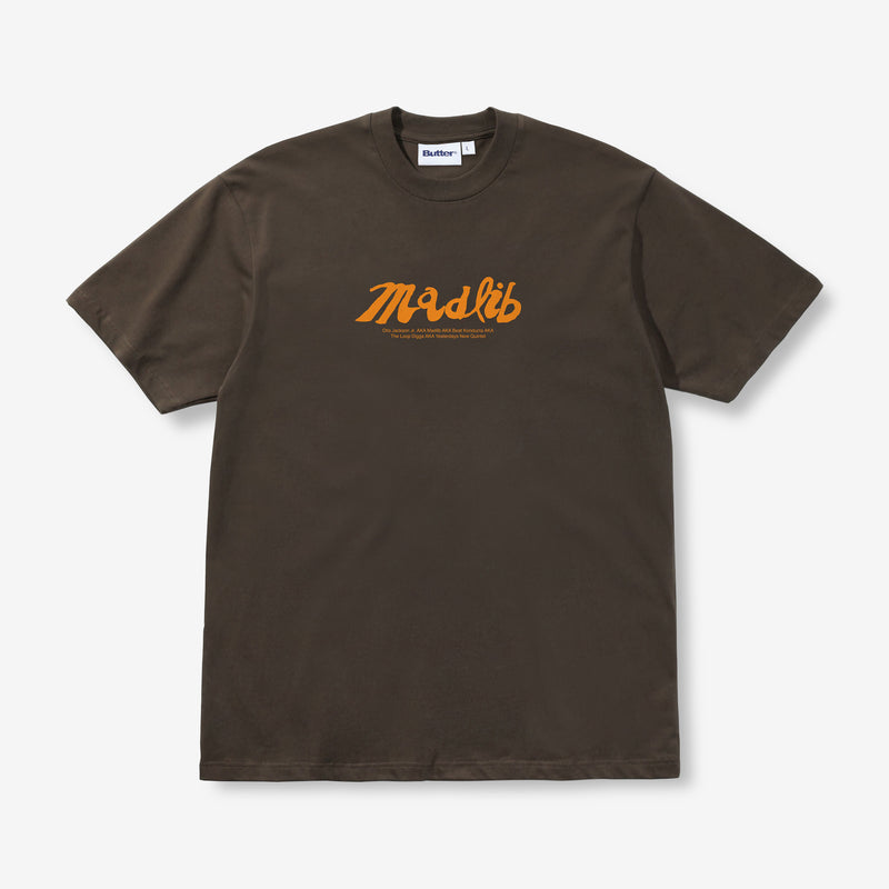 Madlib Alias T-Shirt Brown Tees