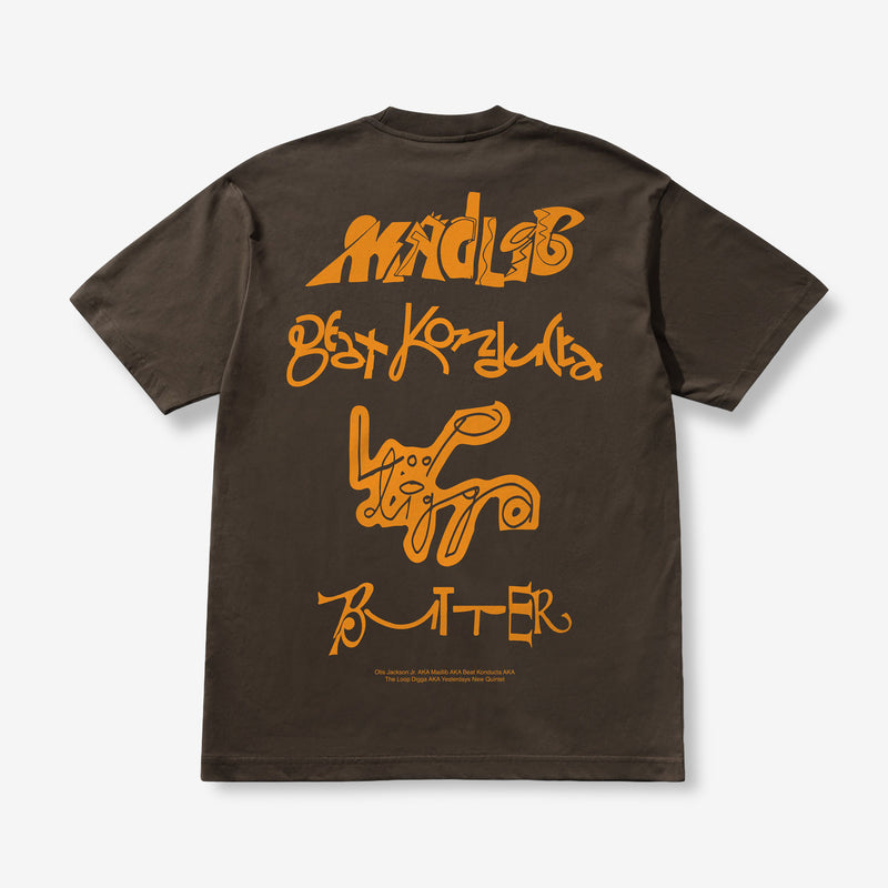 Madlib Alias T-Shirt Brown Tees