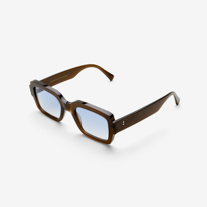 Apollo Chocolate | Blue Gradient Lens