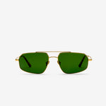 Arden Gold | Green Solid Lens