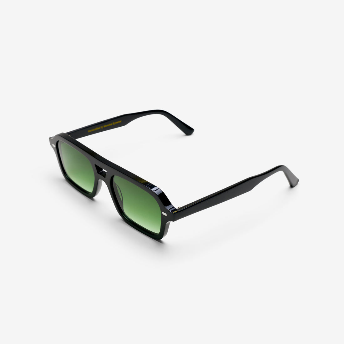 Arvid Black | Green Gradient Lens Eyewear