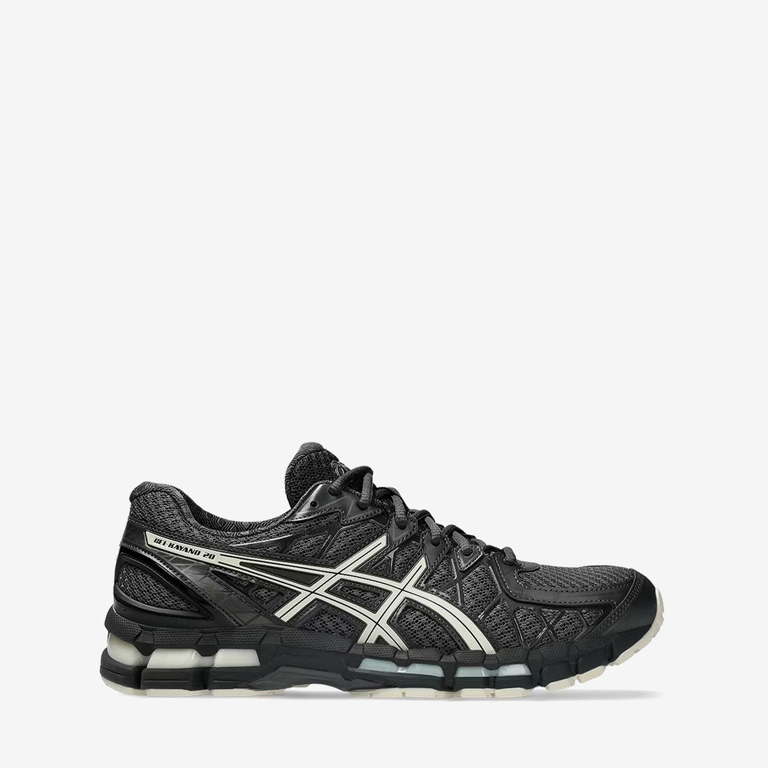 Gel-Kayano 20 Obsidian Grey | Oatmeal Footwear