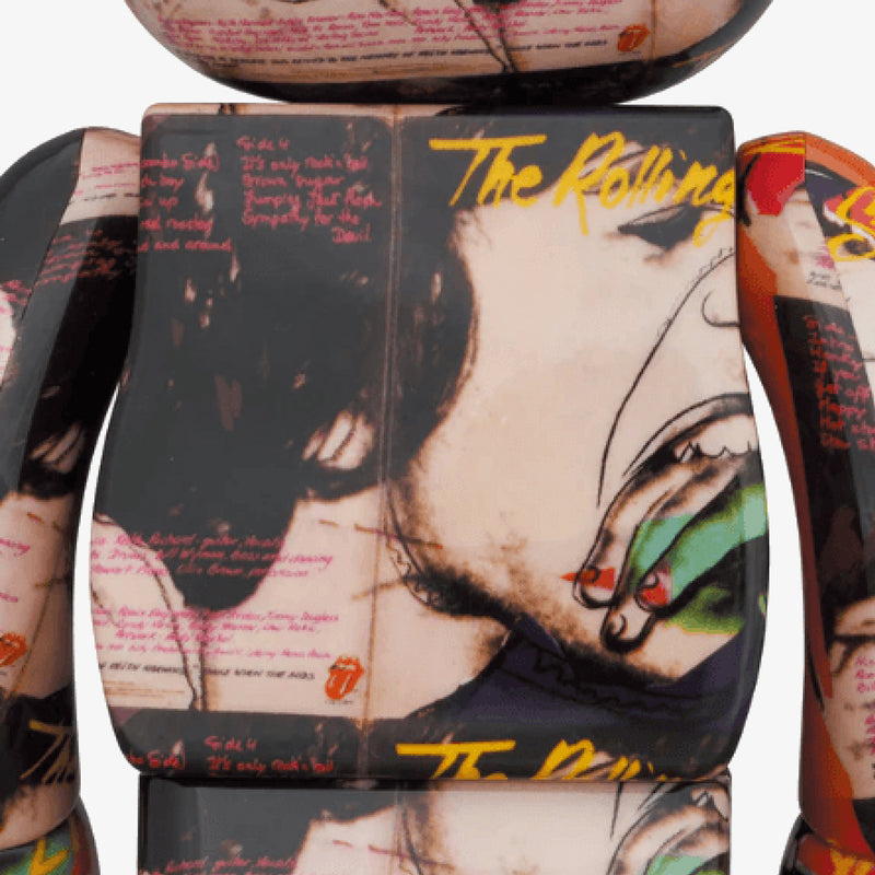 Be@rbrick Andy Warhol x Rolling Stones Love You Live 400% & 100% Set