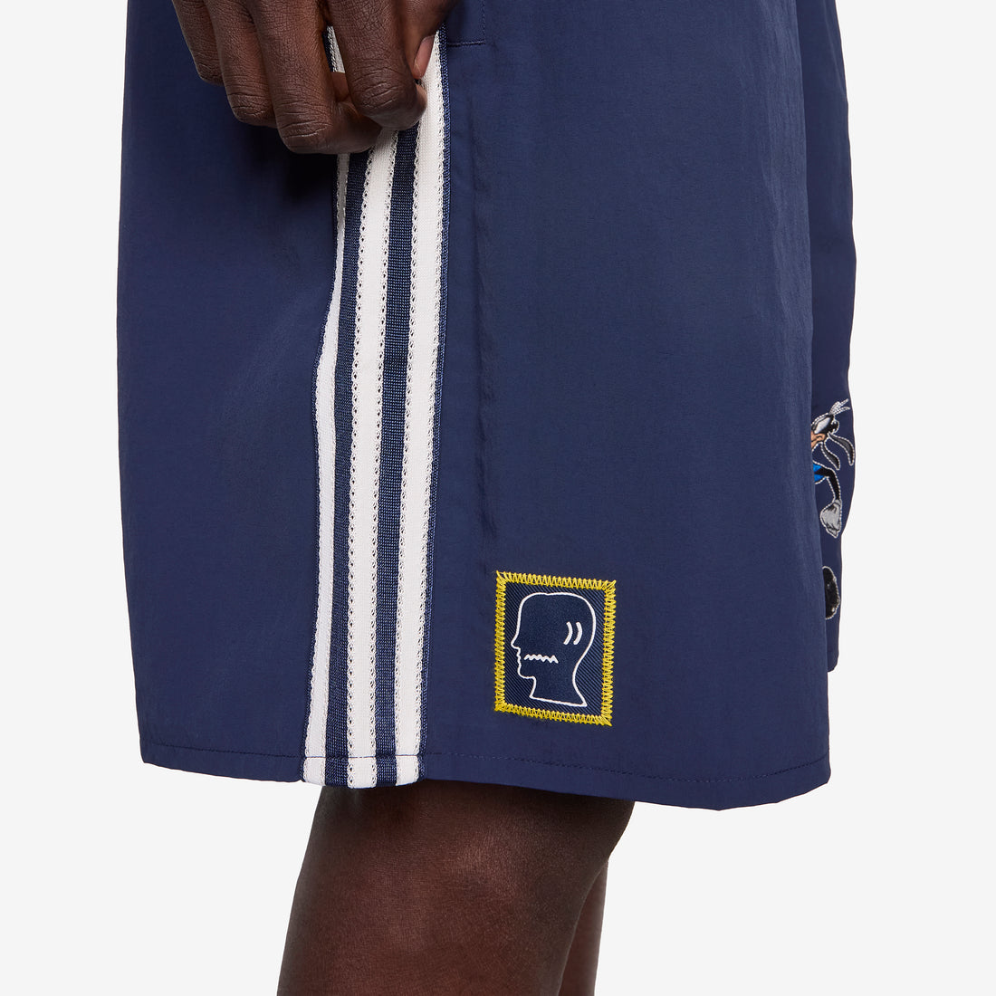 Brain Dead x Disney x Shorts Collegiate Navy Shorts
