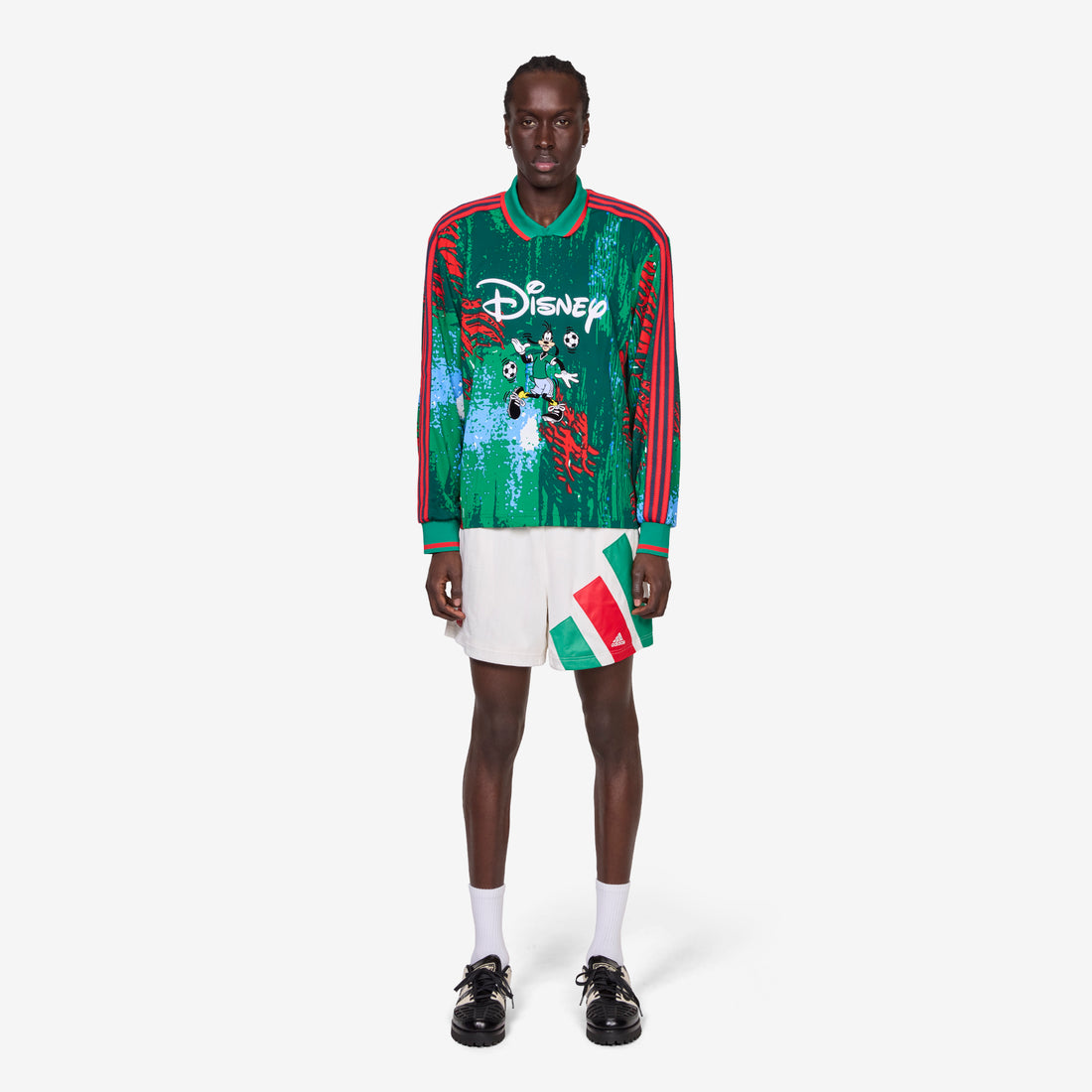 Brain Dead x Disney x Longsleeve Jersey Red | Bold Green | Blue Tees