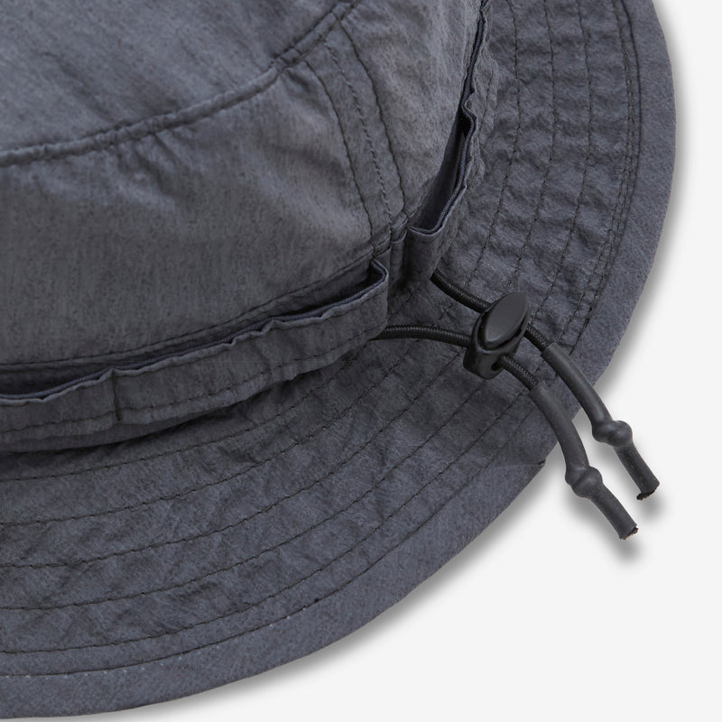 Jungle Hat Nylon Pigment Print Grey Headwear