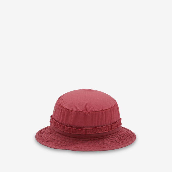 Jungle Hat Nylon Pigment Print Red Front