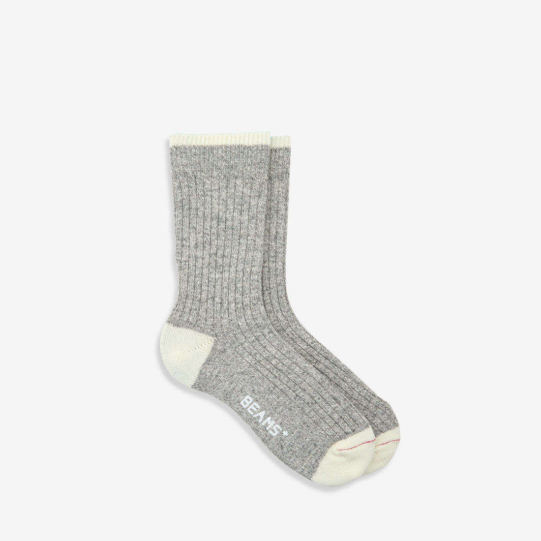 Rag Socks Grey | Red Accessories