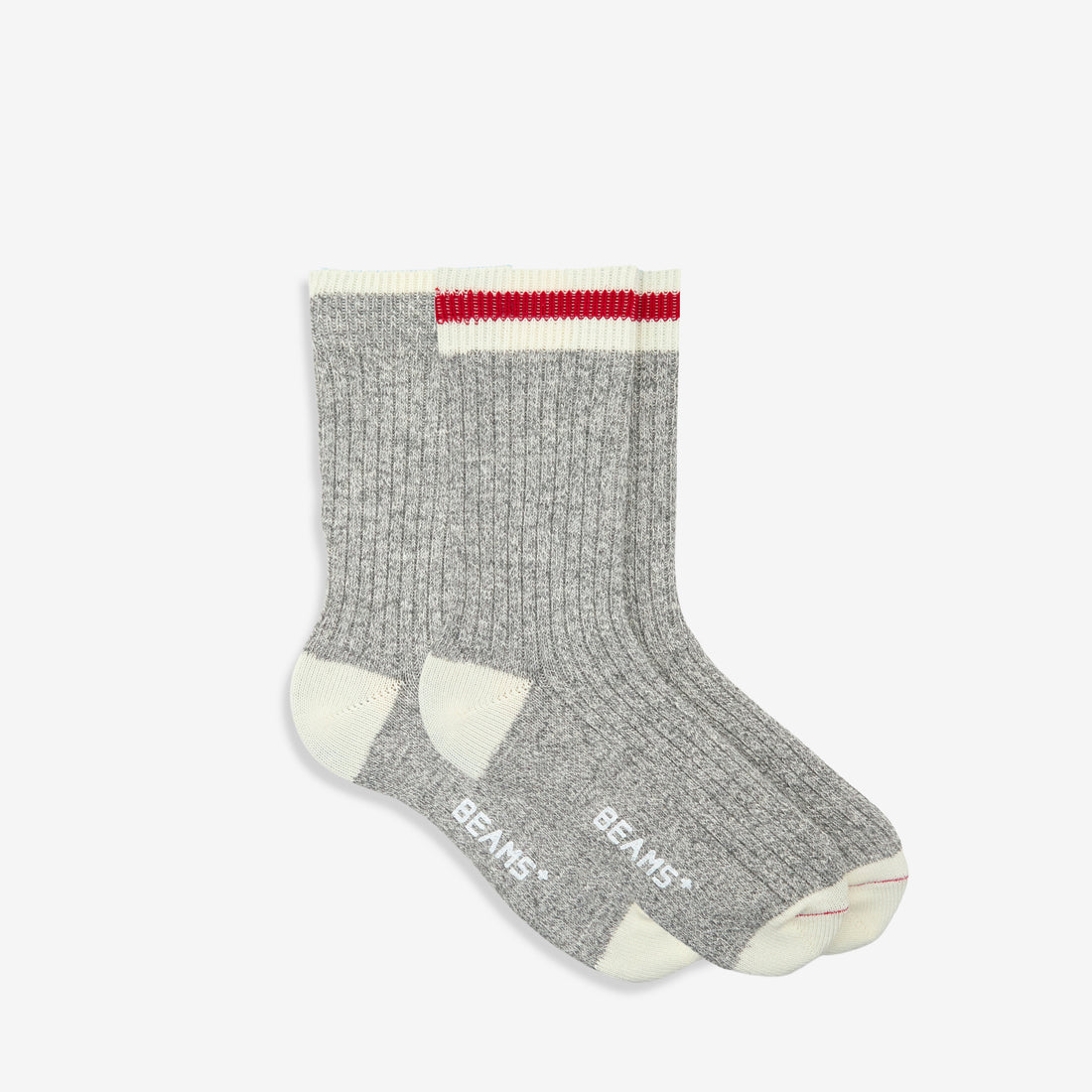 Rag Socks 2-Pack Grey | Red Accessories