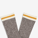 Rag Socks Khaki | Yellow