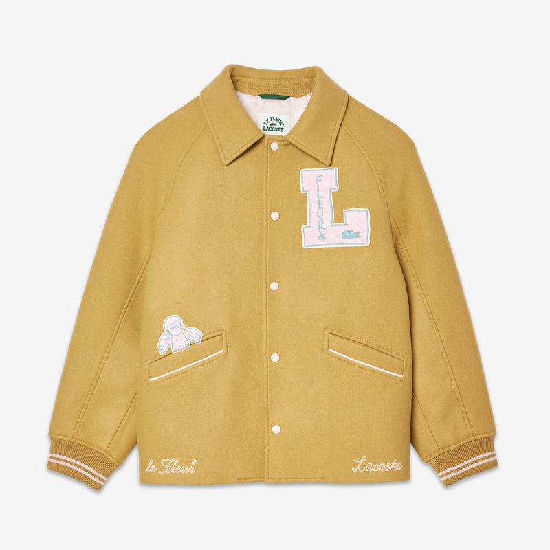 le FLEUR Varsity Jacket Tan