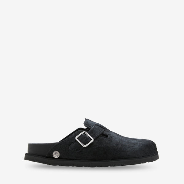 Boston 1774 Pony Like Fur Narrow Black Footwear