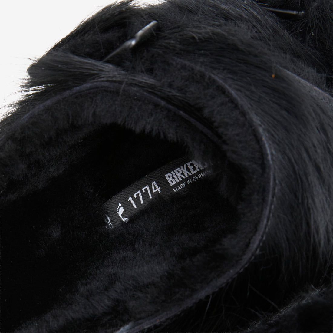 Zürich 1774 Pony Shearling Narrow Black Footwear