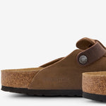 Boston Dark Tea Oiled Suede | Leather