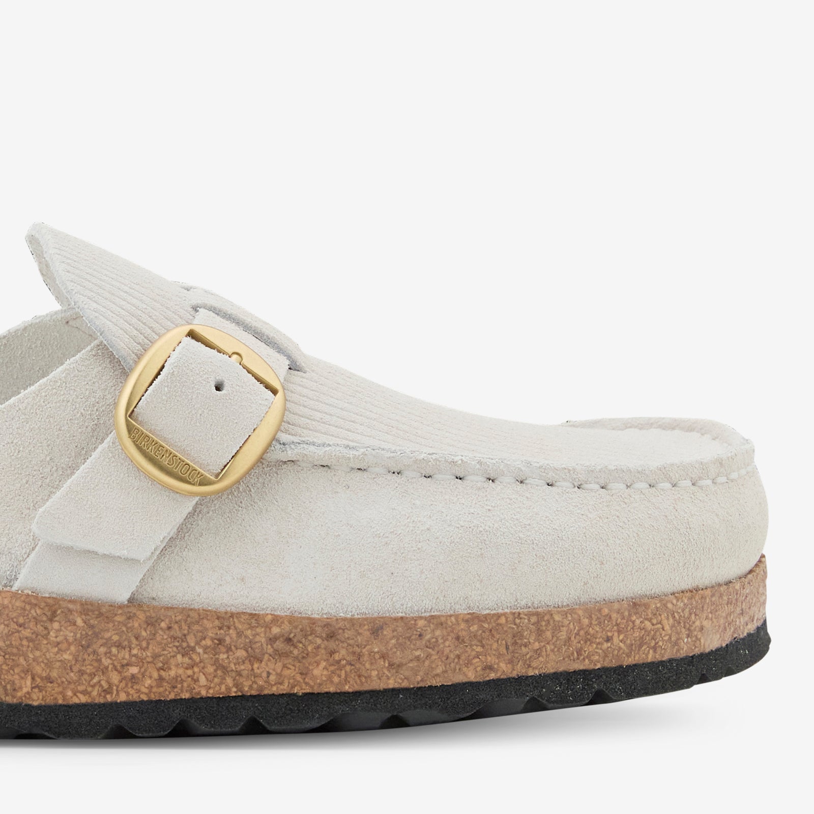 Birkenstock Buckley corduroy cork brown suede