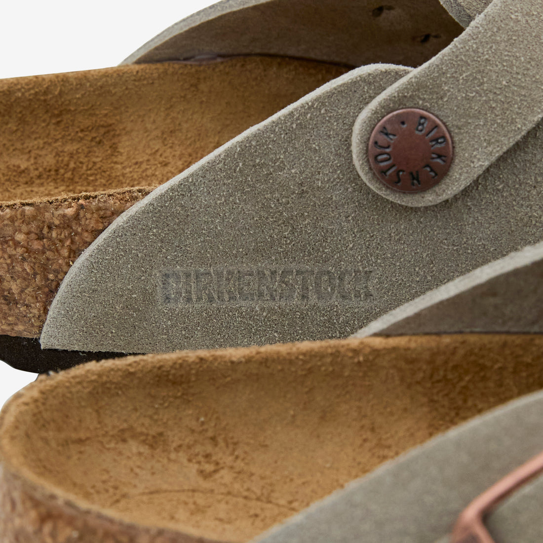 Boston Kids Taupe Suede Narrow Footwear