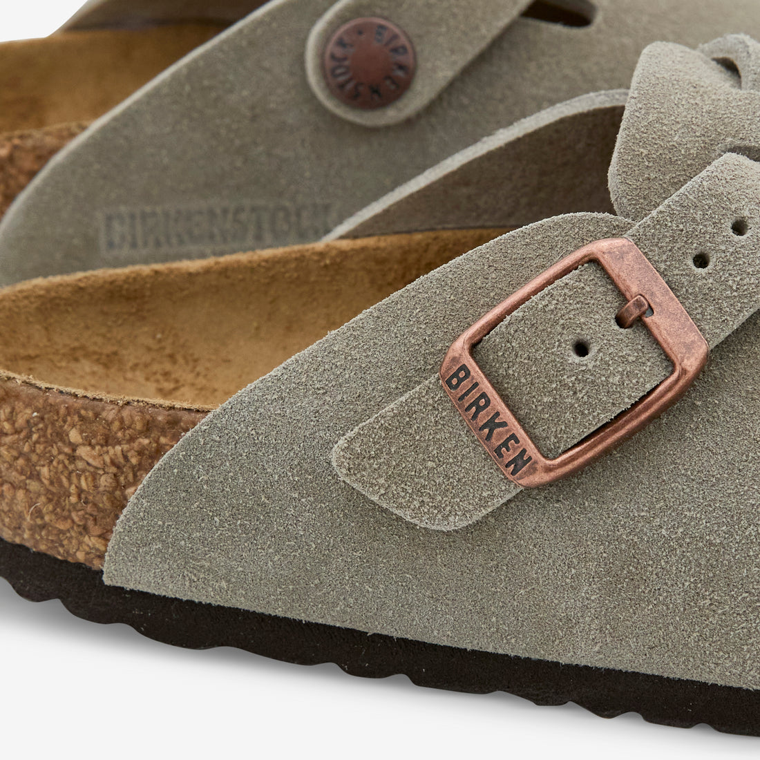Boston Kids Taupe Suede Narrow Footwear
