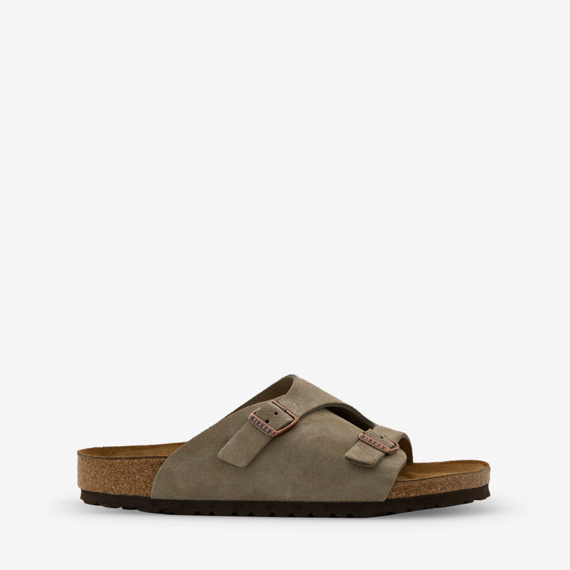 Zurich Taupe Suede Footwear