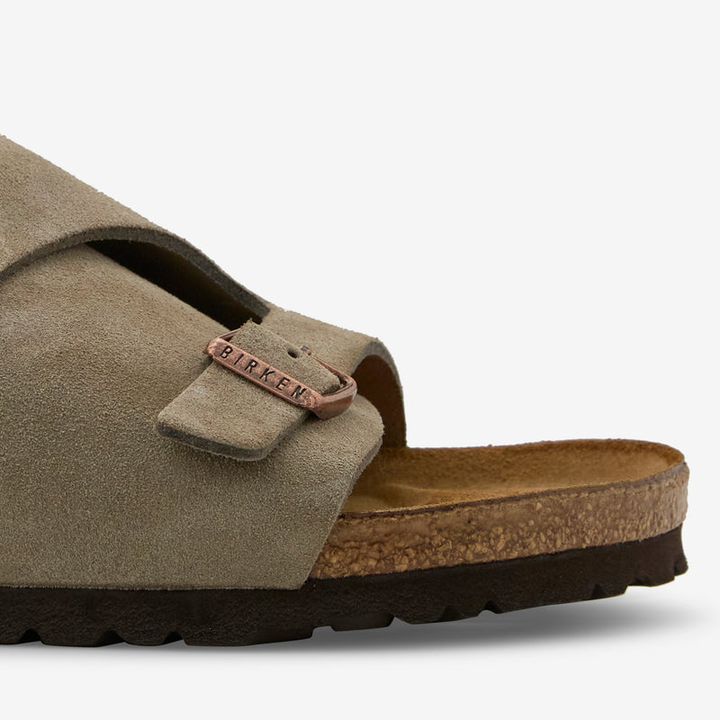 Zurich Taupe Suede Footwear