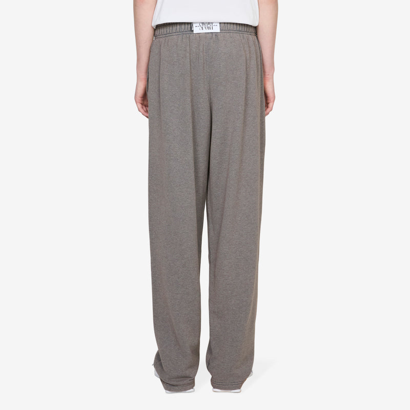 Martine Rose x Fleece Trousers Charcoal Heather | Dark Steel Grey Pants