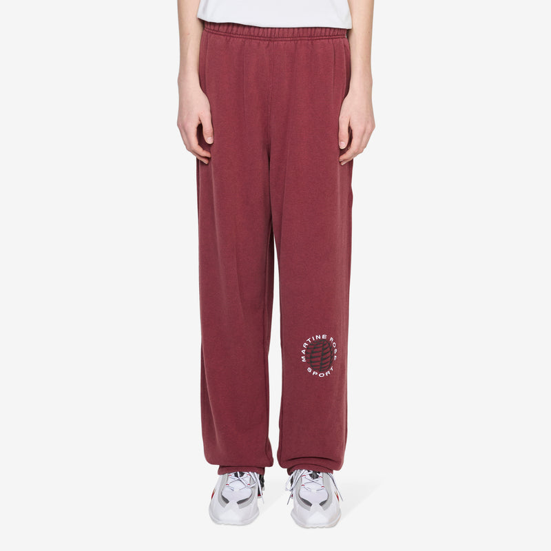 Martine Rose x Fleece Trousers Team Crimson | Heather | White Pants