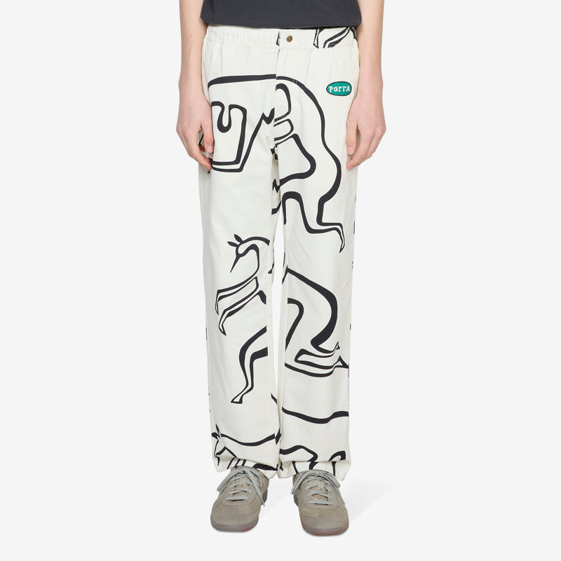 Yoga Walks Pants White Pants