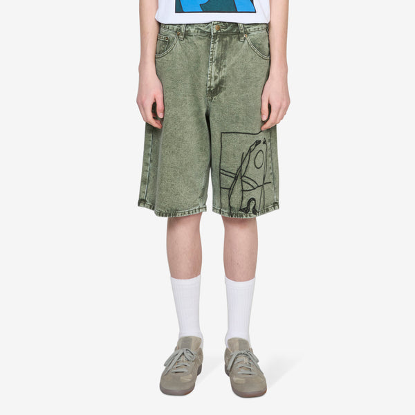Protect The Sun Shorts Green Shorts