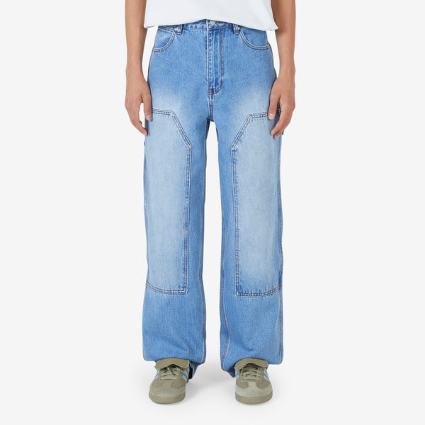 Double Knee Carpenter Pant Vintage Wash