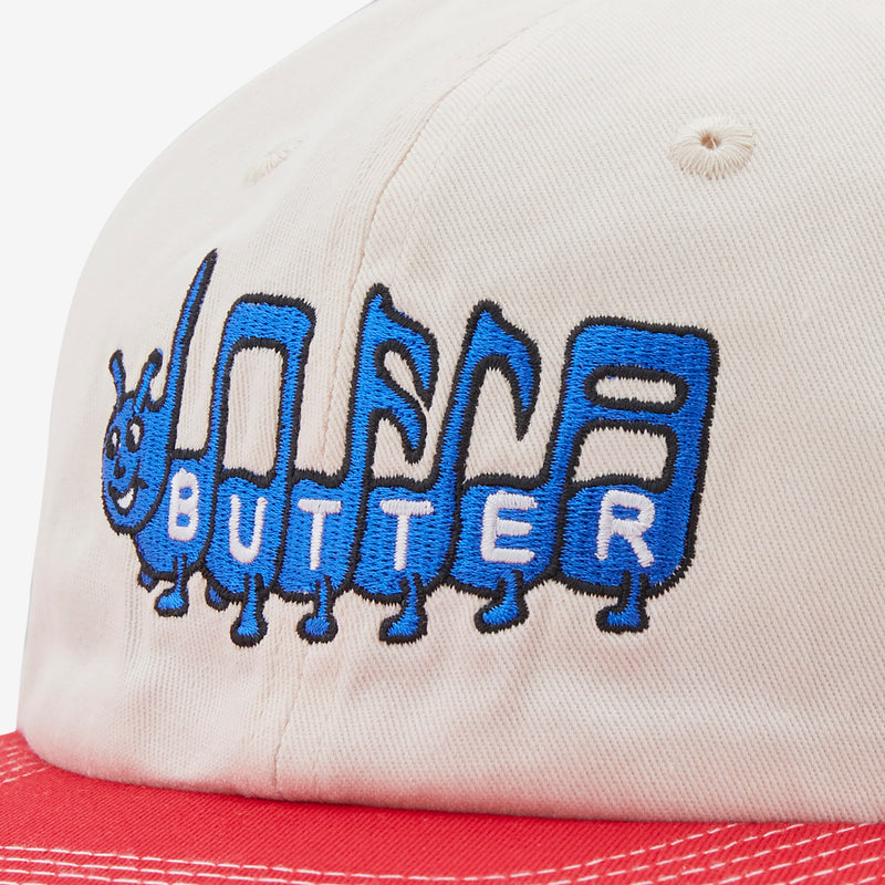 Caterpillar 6 Panel Cap Natural | Cherry