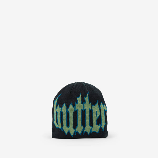 Crop Beanie Black