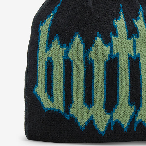 Crop Beanie Black