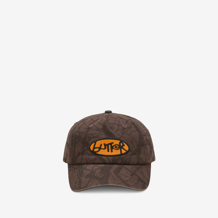 Abseil 5 Panel Cap Branch Camo Front
