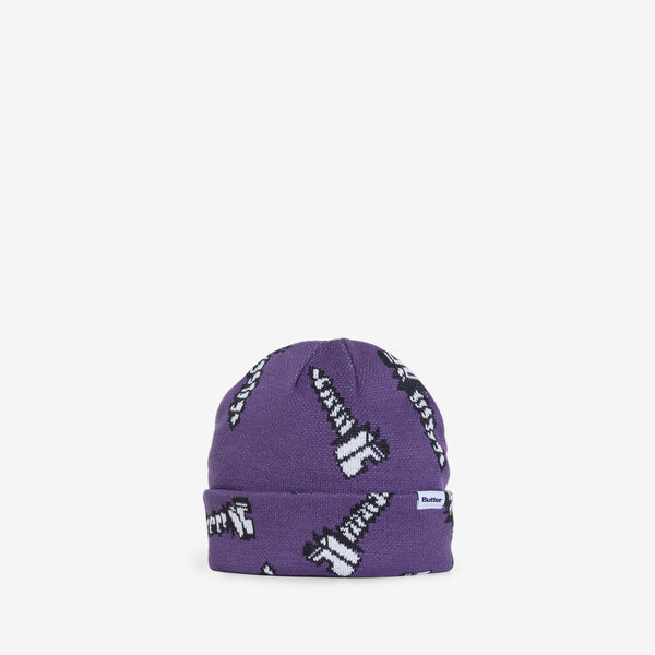 Screw Beanie Dusk Purple