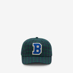 Collegiate 6 Panel Cap Plaid