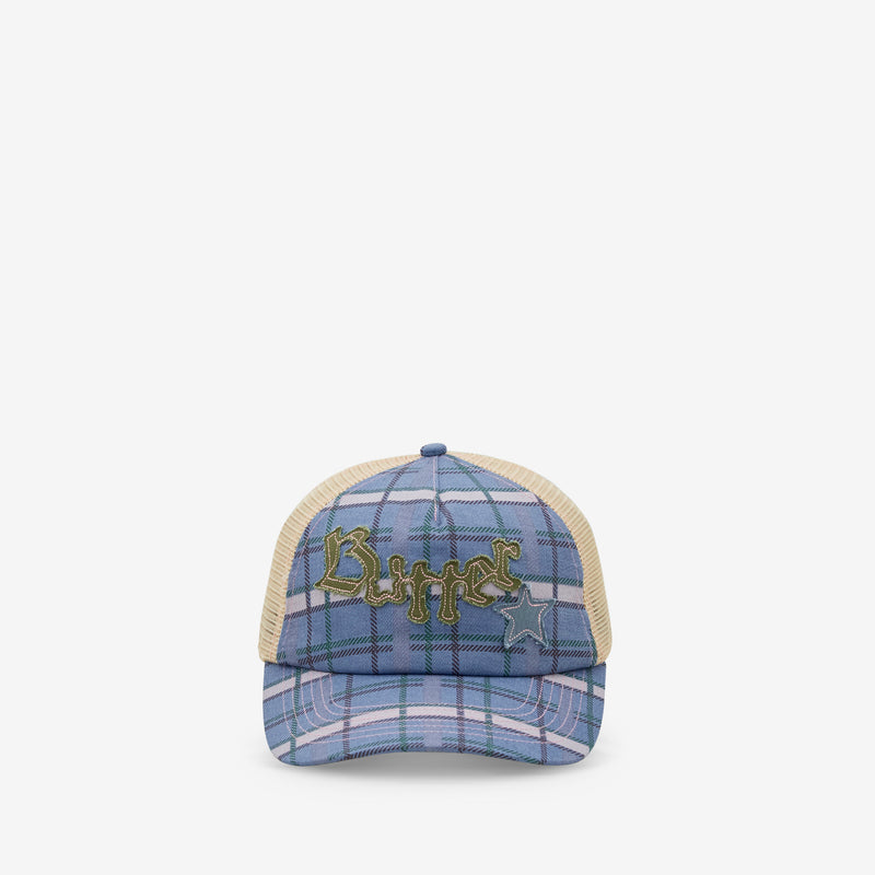 Edge Trucker Cap Plaid Headwear
