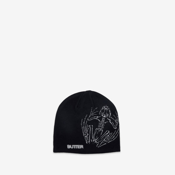 Fossil Skully Beanie Black Headwear