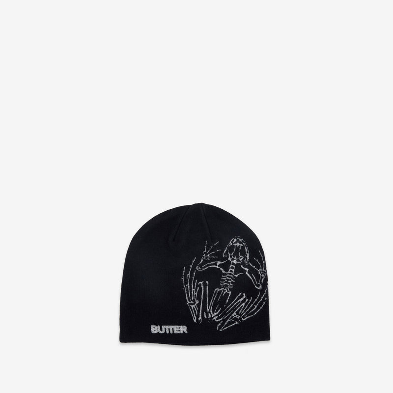 Fossil Skully Beanie Black Headwear