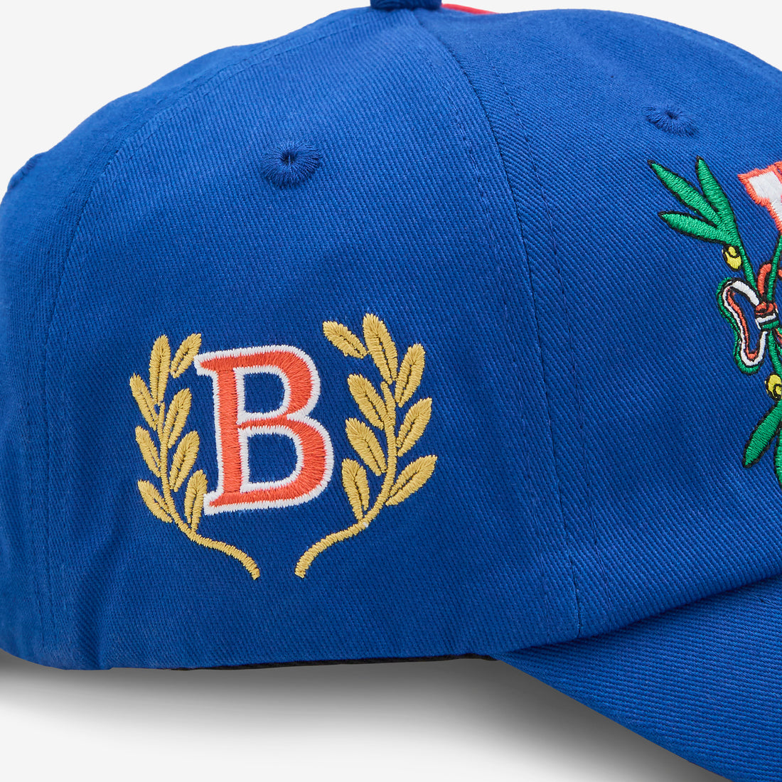 Italo 6 Panel Cap Blue Headwear