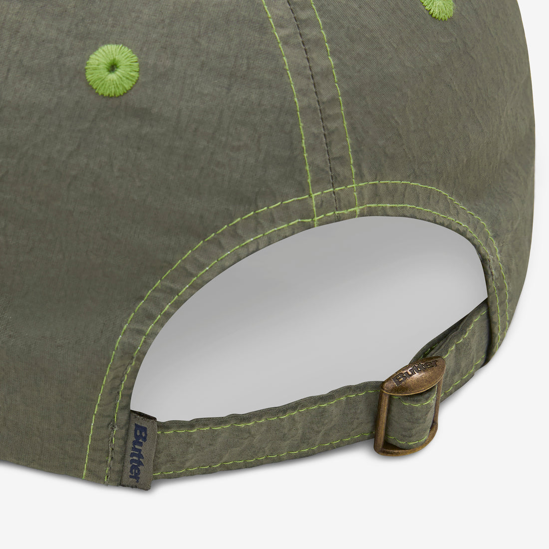 Overdyed Terrain 6 Panel Cap Black Headwear