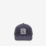Plaid Terrain 6 Panel Cap Slate